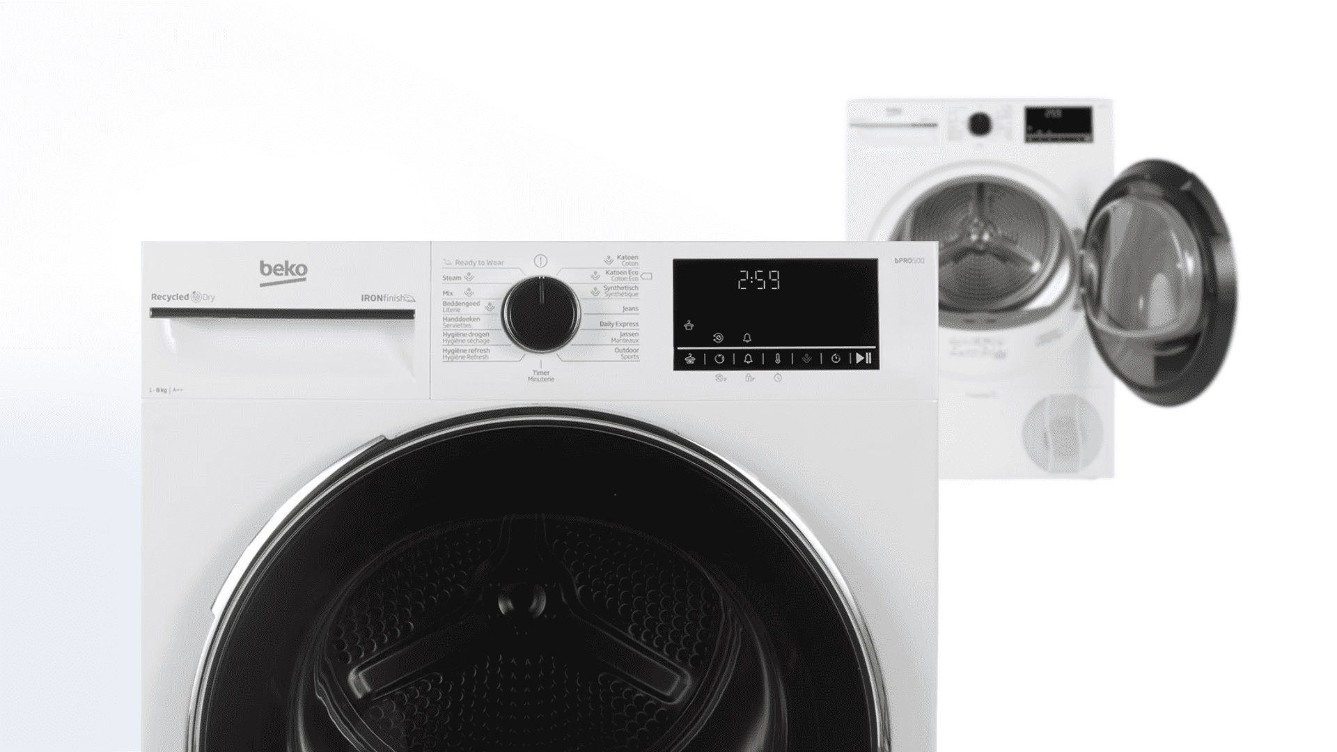 Beko B5T682339W IRONfinish 1 Beko B5T682339W IRONfinish 2