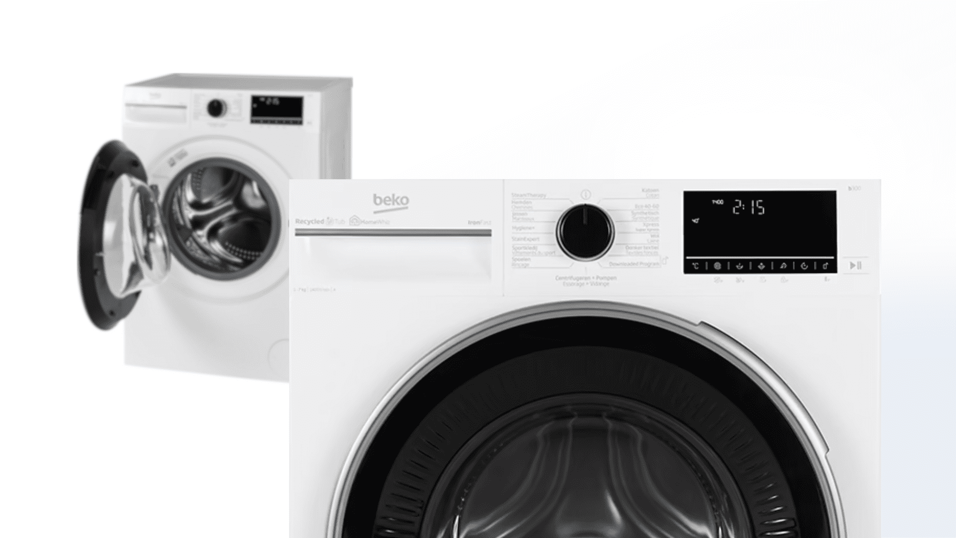 Beko B3WFU57411W IronFast 2