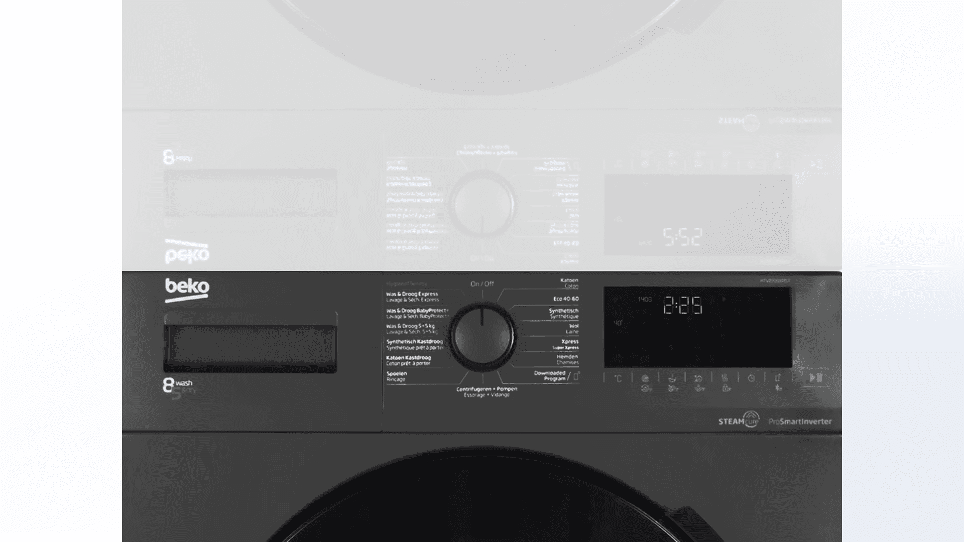 Beko HTV8716XMST SteamCure 8 5 kg