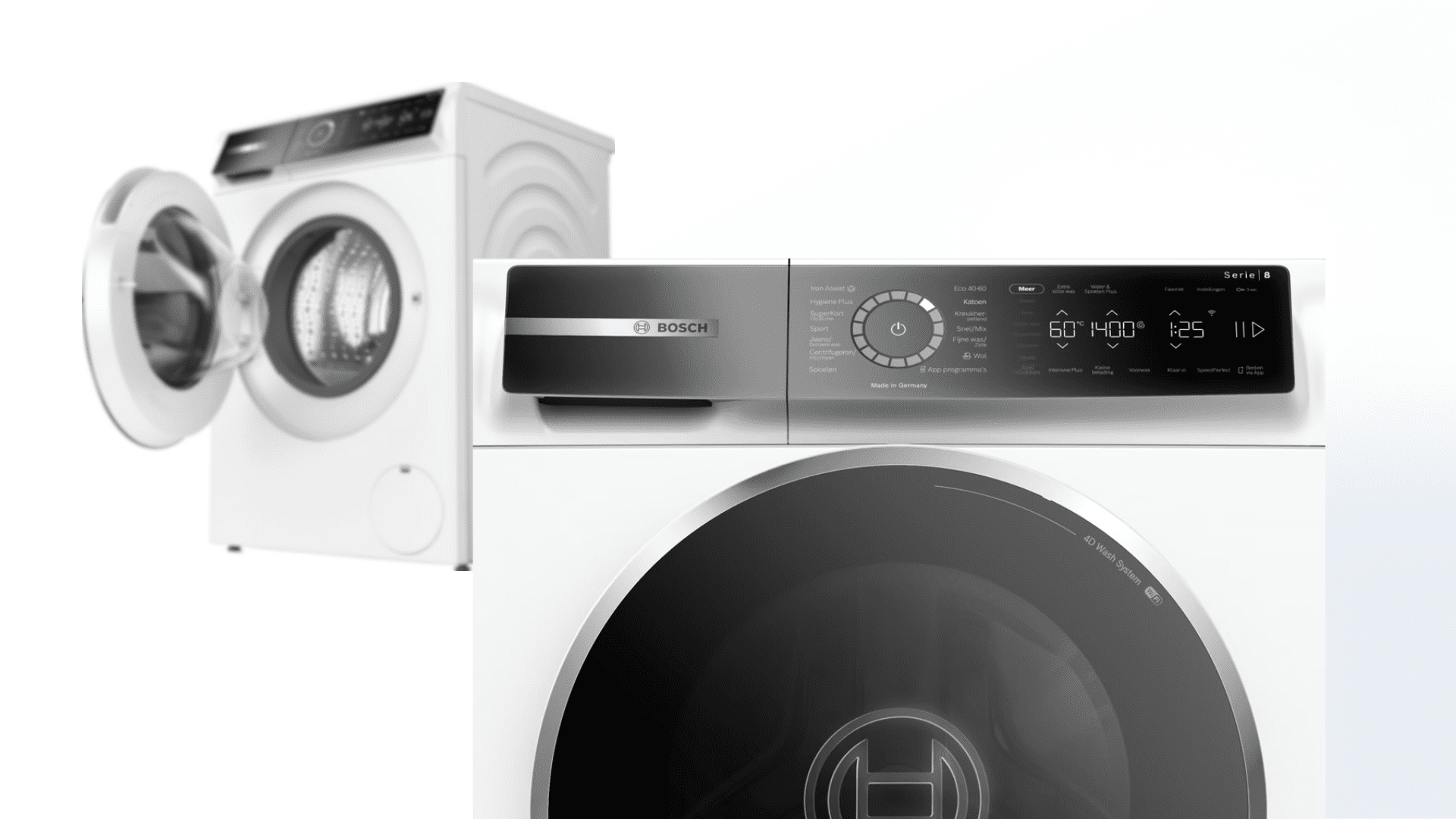 Bosch WGB24407NL 1 Bosch WGB24407NL 2