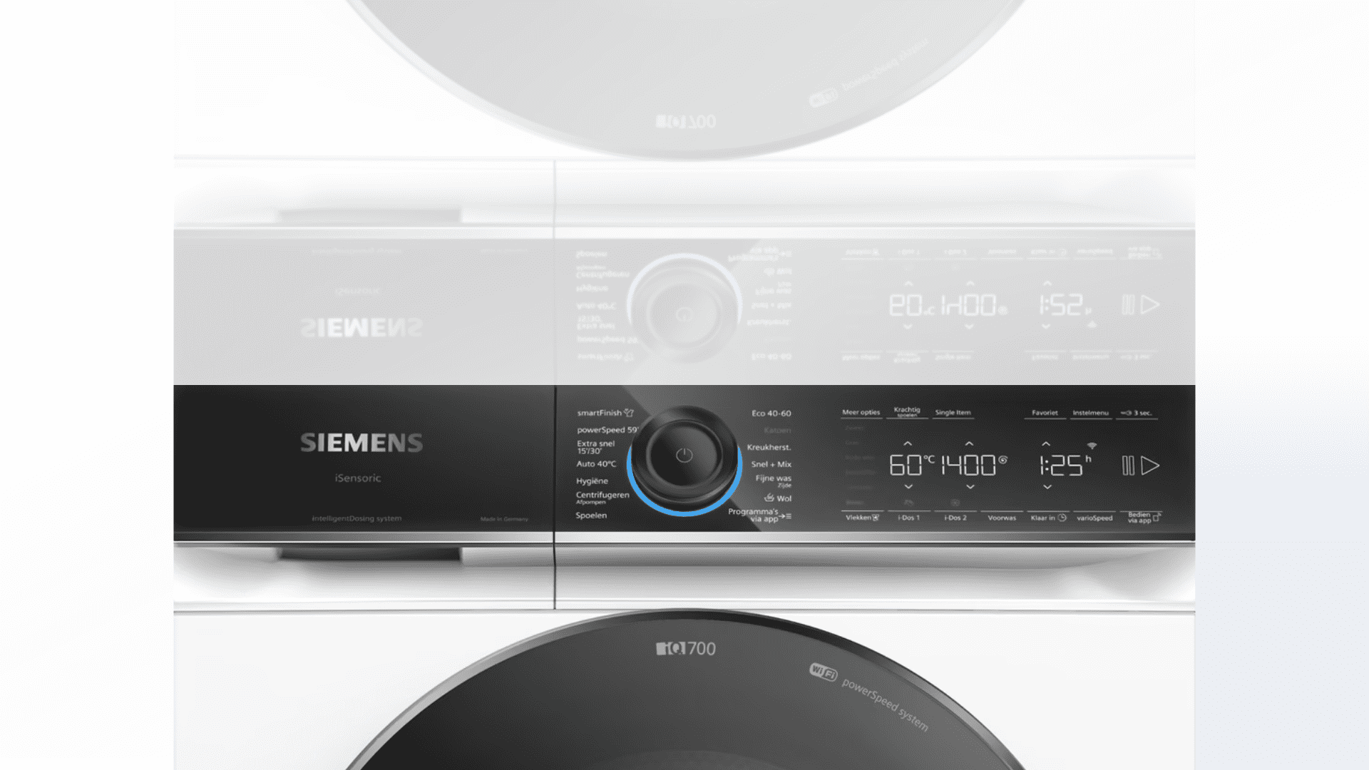 Siemens WG44B2A5NL intelligentDosing 2 Siemens WG44B2A5NL intelligentDosing 1
