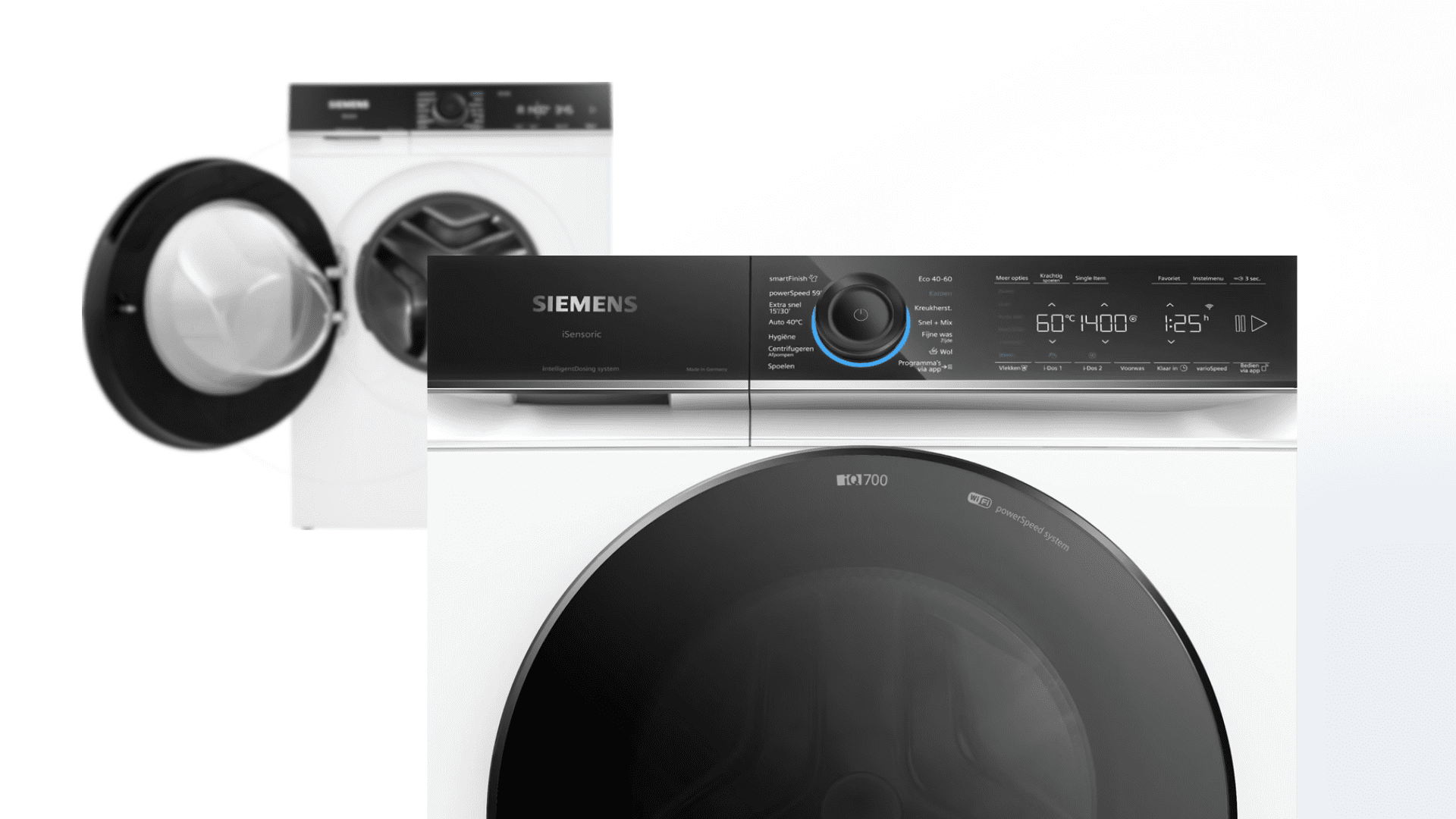 Siemens WG44B2A5NL intelligentDosing 1 Siemens WG44B2A5NL intelligentDosing 2